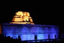 Uxmal Light and Sound Show from Merida